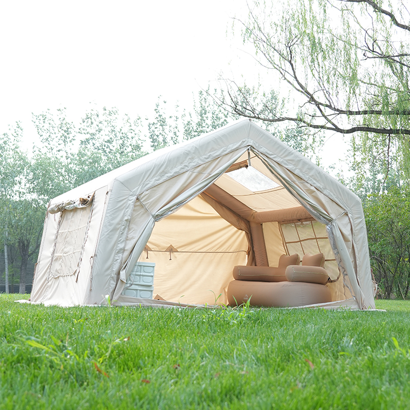 Camping Zelt Outdoor - 9.0 Air Tent-Beige Zelt Family Quick