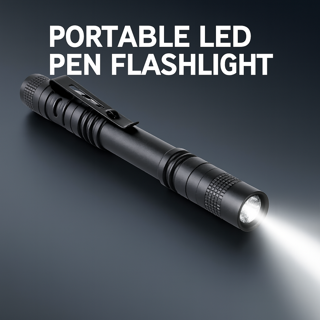 Outdoor Camping Items - Portable Mini LED Pen Flashlight Waterproof