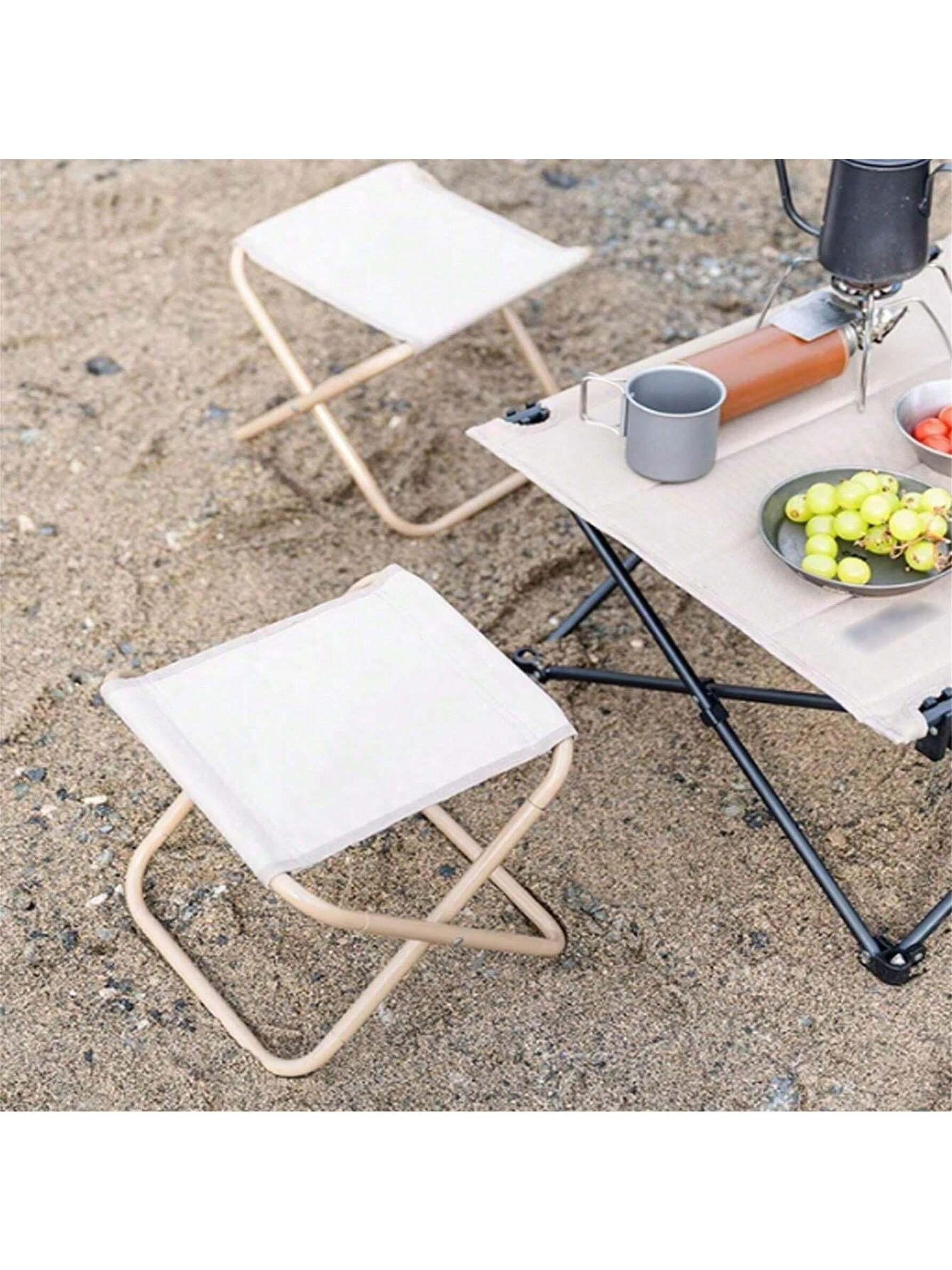 Outdoor Camping Recliner Chairs - 1pc cool and convenient camping folding