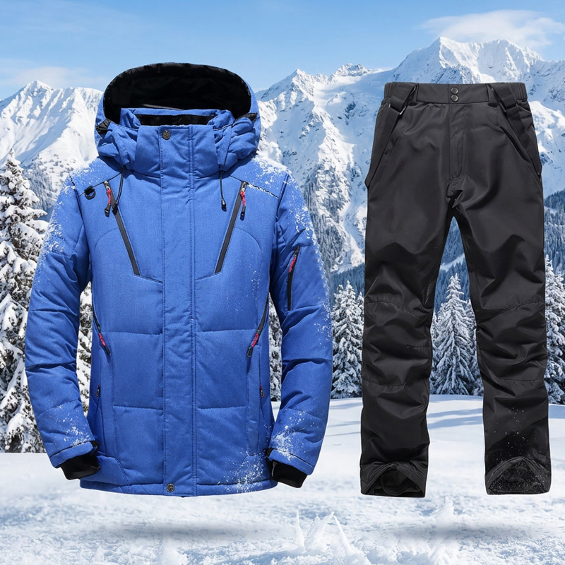 Outdoor Camping Brand - Outdoor Winter Men Ski Overalls Set
