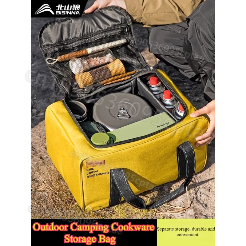 Outdoor Camping Kitchen Table - Portable Camping Cookware Set Lightweight Outdoor