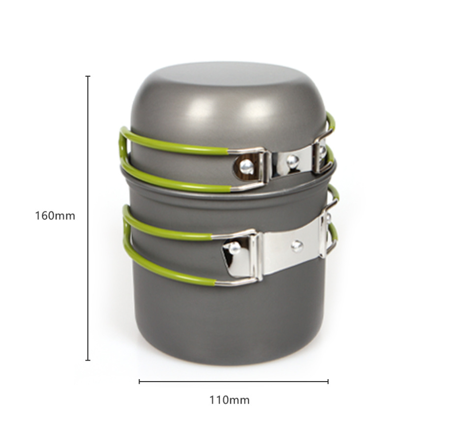 Ultralight Camping Pot Set: Ca - Outdoor Camping Kitchen Table avis et prix