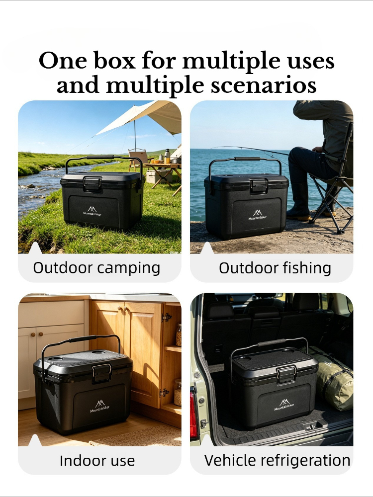 MOUNTAINHIKER Camping Ice Box  - Outdoor Camping Food avis et prix