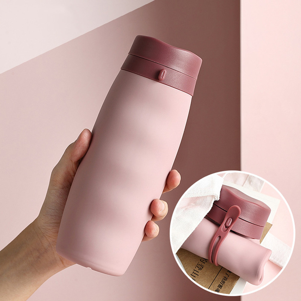 600Ml Portable Water Bottle Si - Collapsible Water Bottle avis et prix