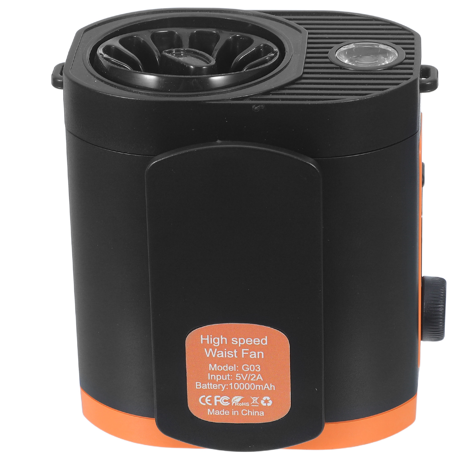 Waist Hanging Portable Fan 600 - Outdoor Camping Fans avis et prix