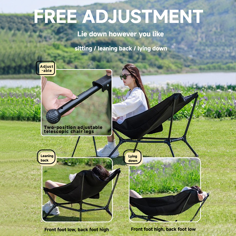 WESTTUNE Folding Lounger Chair - Outdoor Camping Recliner Chairs avis et prix