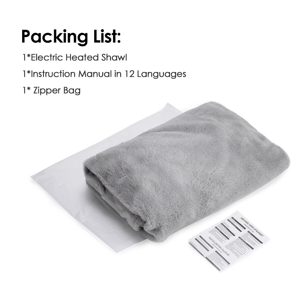 High Quality Wearable USB Elec - Outdoor Camping Heated Blanket avis et prix