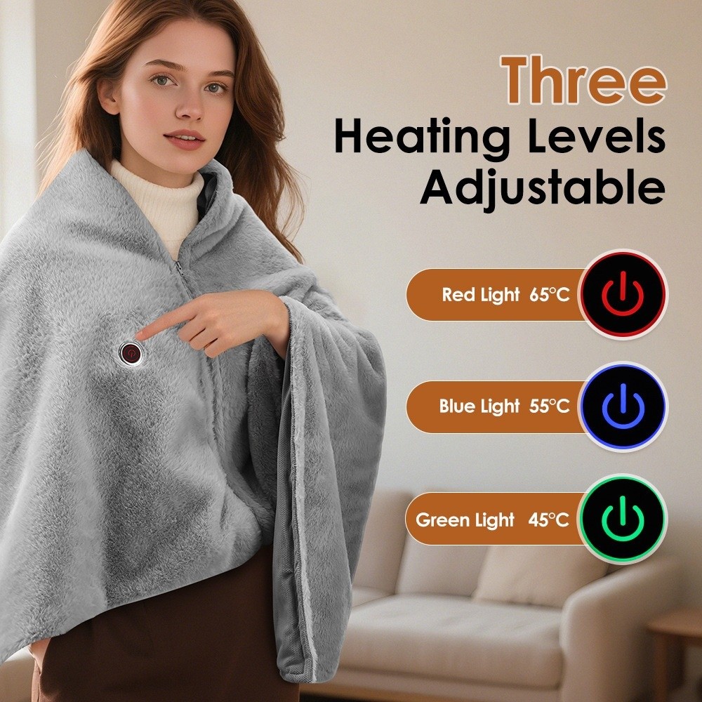 High Quality Wearable USB Elec - Outdoor Camping Heated Blanket avis et prix