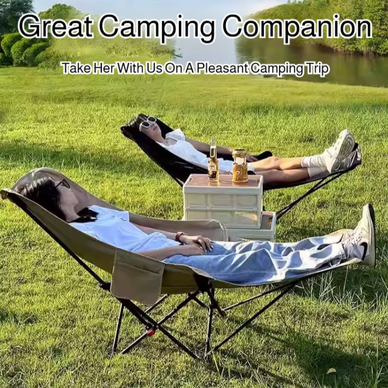 Portable Folding Recliner Beac - Outdoor Camping Recliner Chairs avis et prix