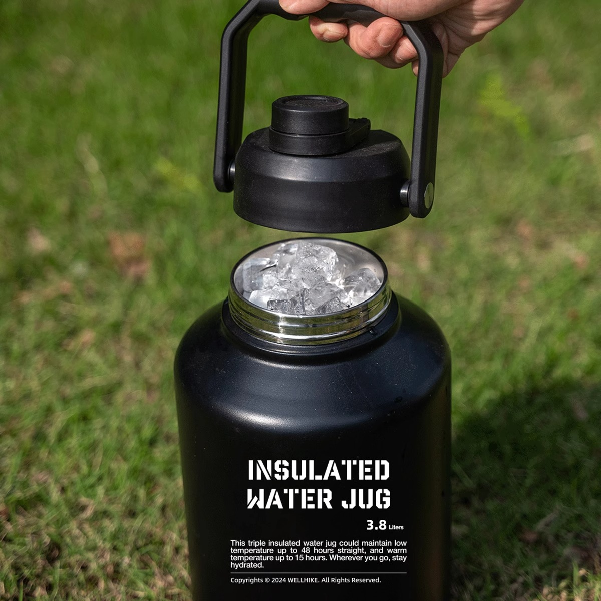 Portable Ice Bucket for Outdoo - Outdoor Camping Water Jug avis et prix