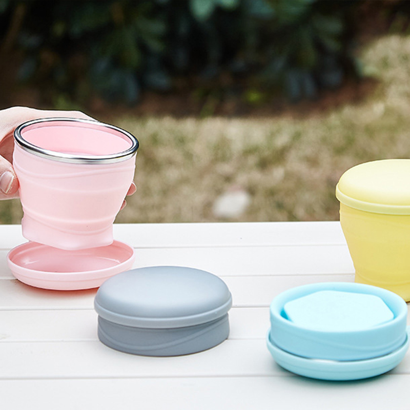 1Pcs Food Grade Silicone Foldi - Outdoor Camping Food avis et prix