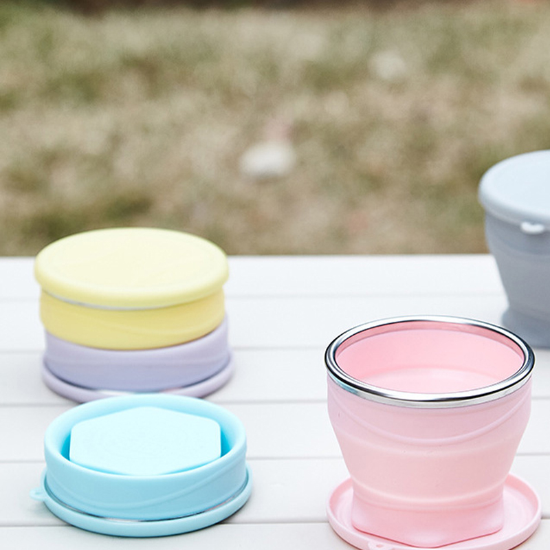 1Pcs Food Grade Silicone Foldi - Outdoor Camping Food avis et prix