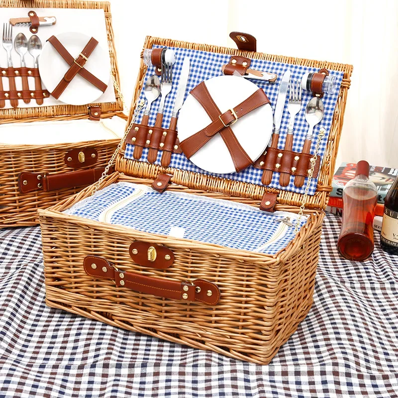 Family outing picnic basket, o - Outdoor Camping Food avis et prix