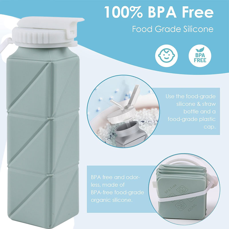 620ml Collapsible Water Bottle - Collapsible Water Bottle avis et prix