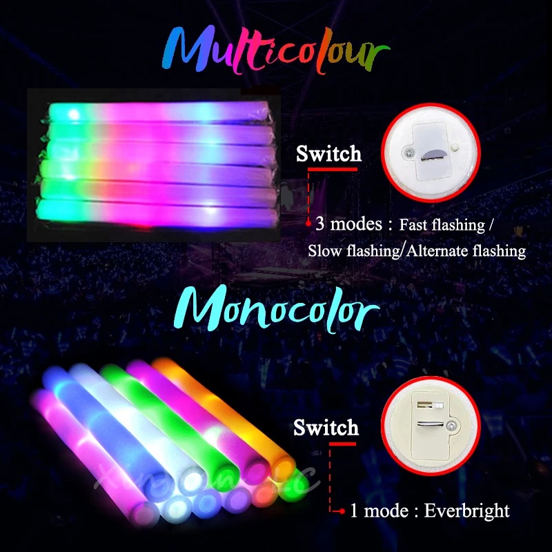 1/15/30Pcs Colourful Flashing  - Glow Sticks Survival avis et prix