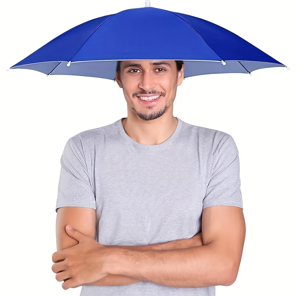 Elastic Headband Umbrella Hat, - Outdoor Camping Umbrella avis et prix