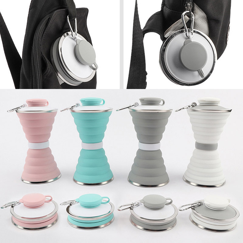 500ml Food Grade Silicone Wate - Collapsible Water Bottle avis et prix
