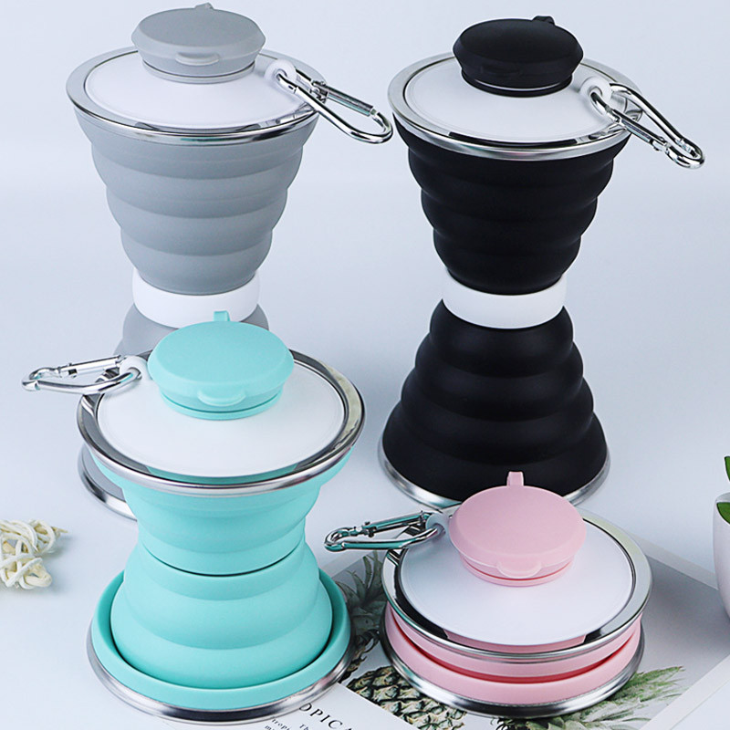 500ml Food Grade Silicone Wate - Collapsible Water Bottle avis et prix