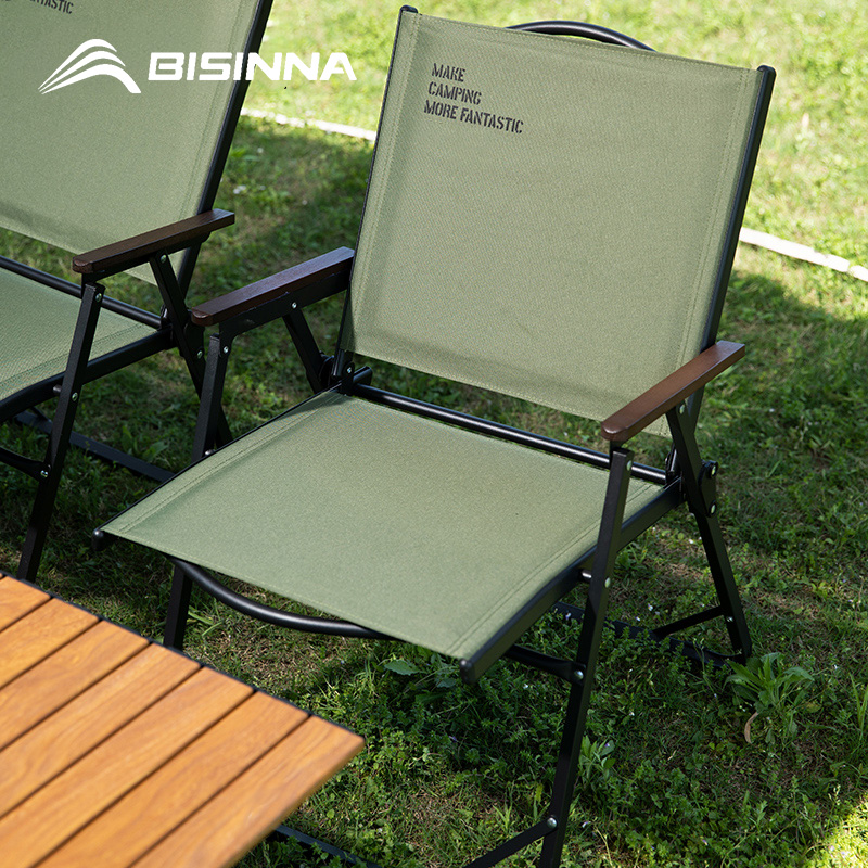 BISINNA Outdoor Folding Campin - Outdoor Camping Recliner Chairs avis et prix