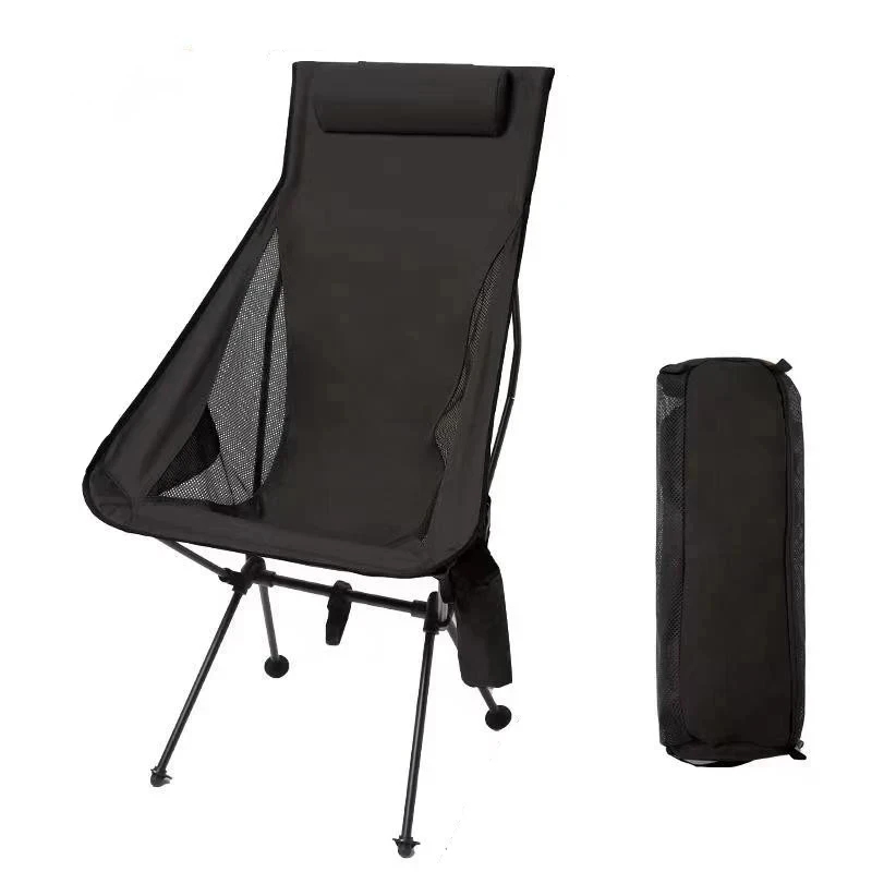Folding Portable Camping Chair - Outdoor Camping Recliner Chairs avis et prix