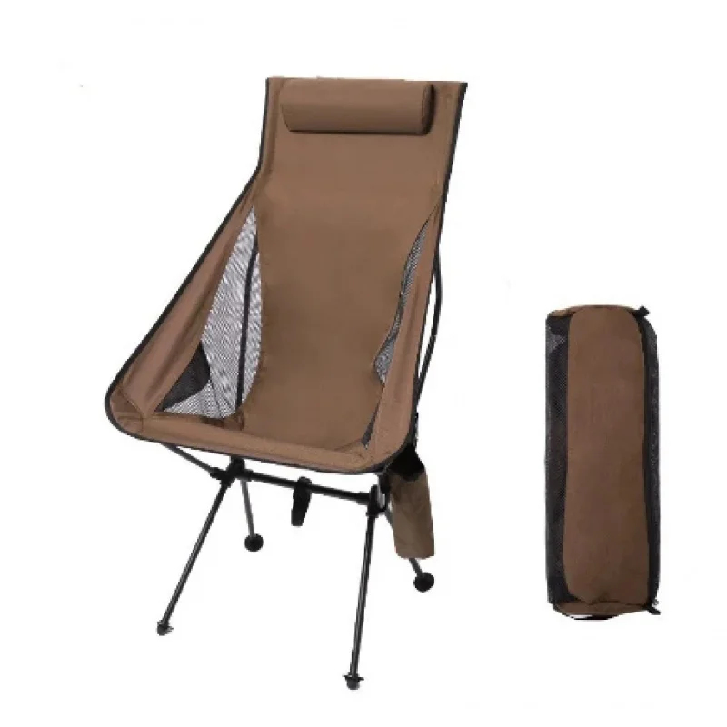 Folding Portable Camping Chair - Outdoor Camping Recliner Chairs avis et prix