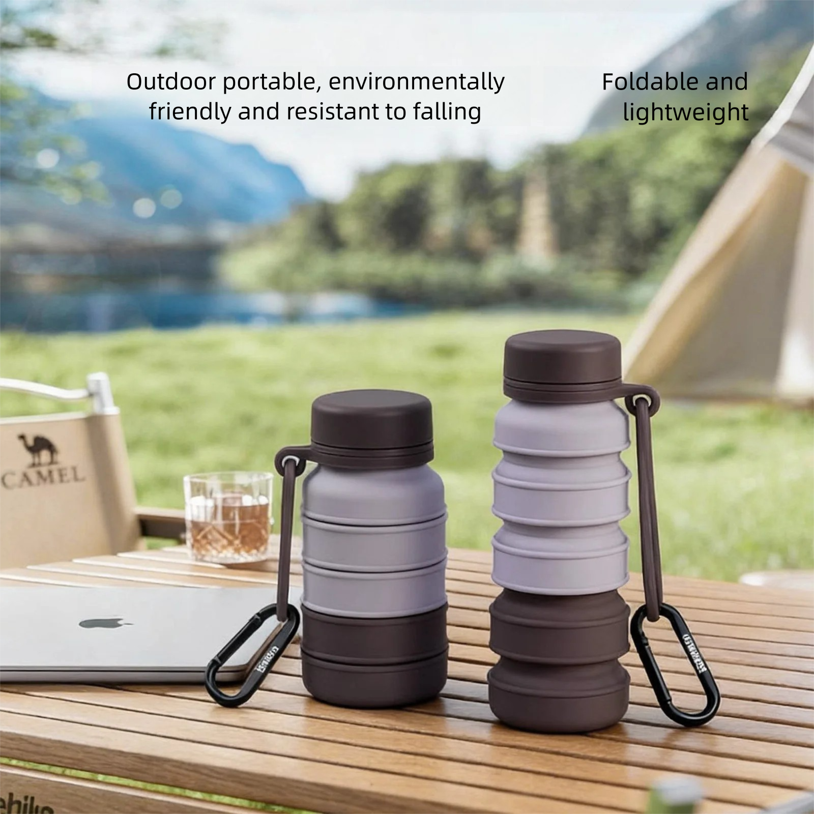 Shatterproof Collapsible Cup H - Collapsible Water Bottle avis et prix