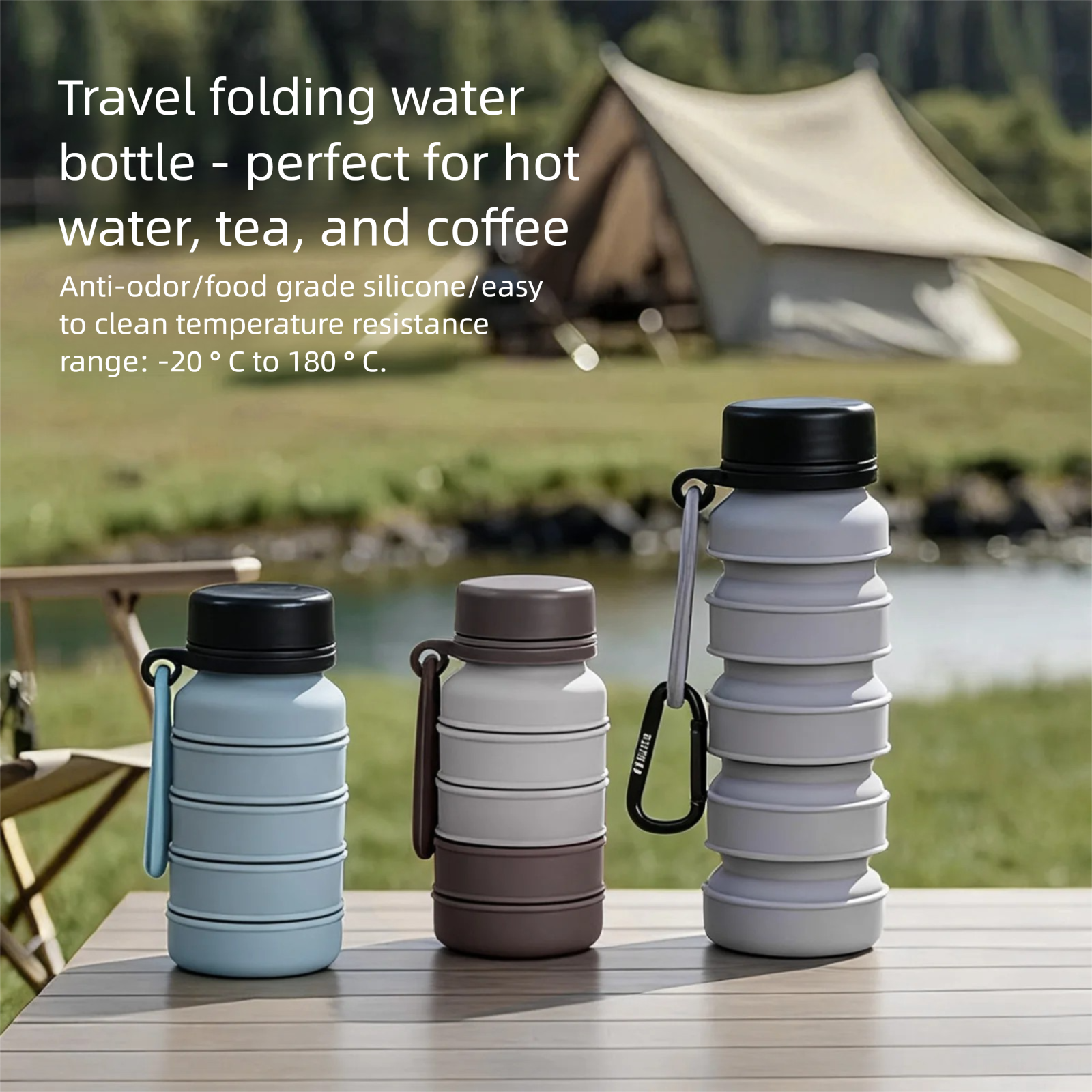 Shatterproof Collapsible Cup H - Collapsible Water Bottle avis et prix