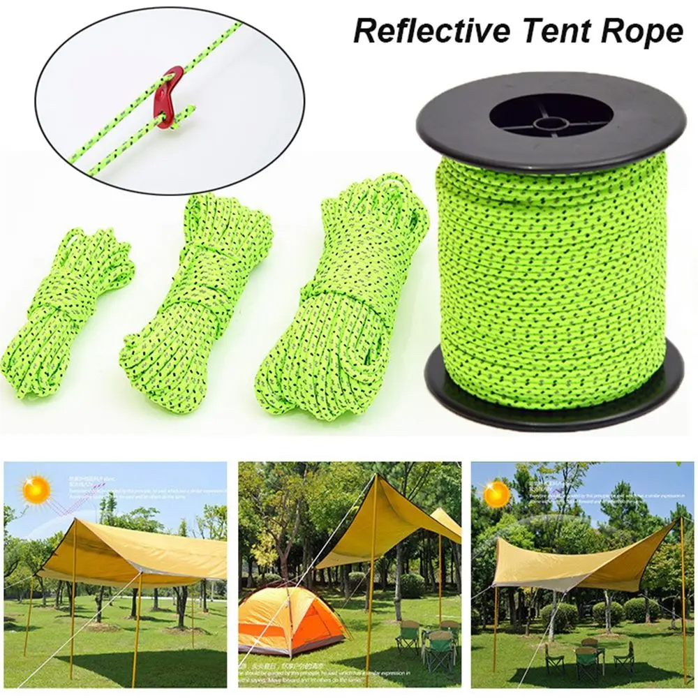 50M 2.5mm Reflective Paracord  - Outdoor Camping Umbrella avis et prix