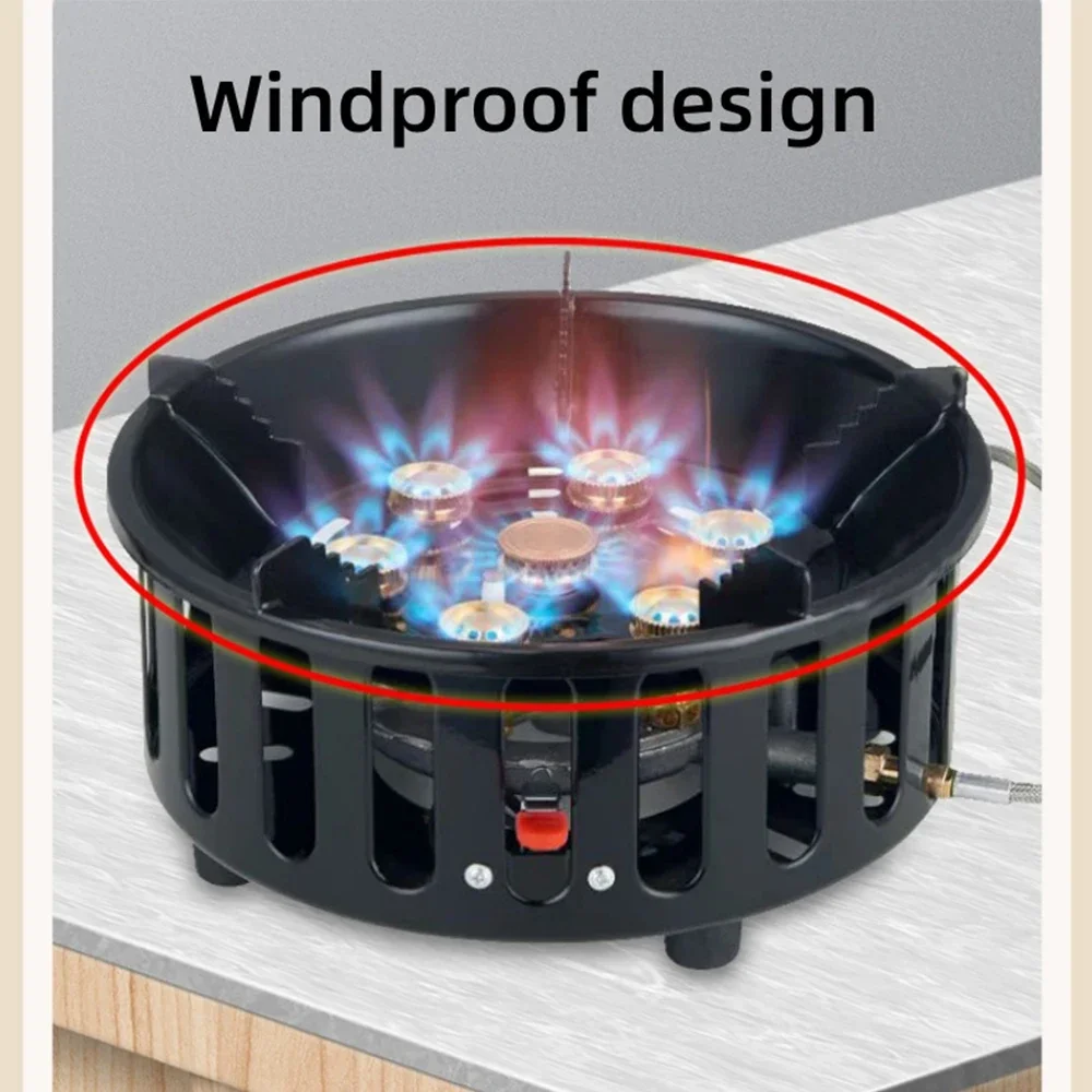 19800W 7-Core Camping Stove Hi - Outdoor Gas Camping Oven avis et prix