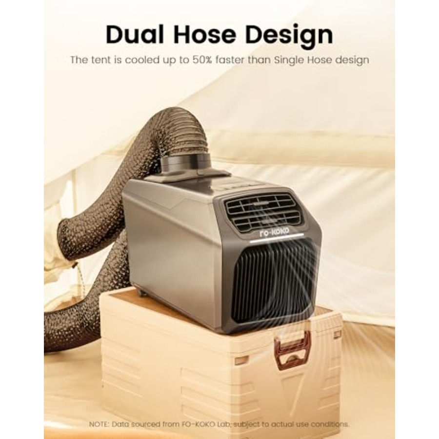 Portable Camping AC Heater: Du - Outdoor Camping Heater For Tent avis et prix