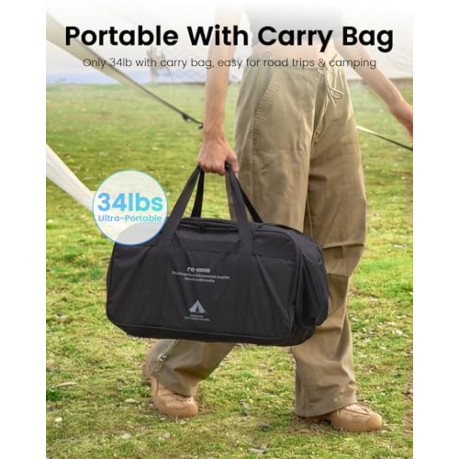 Portable Camping AC Heater: Du - Outdoor Camping Heater For Tent avis et prix