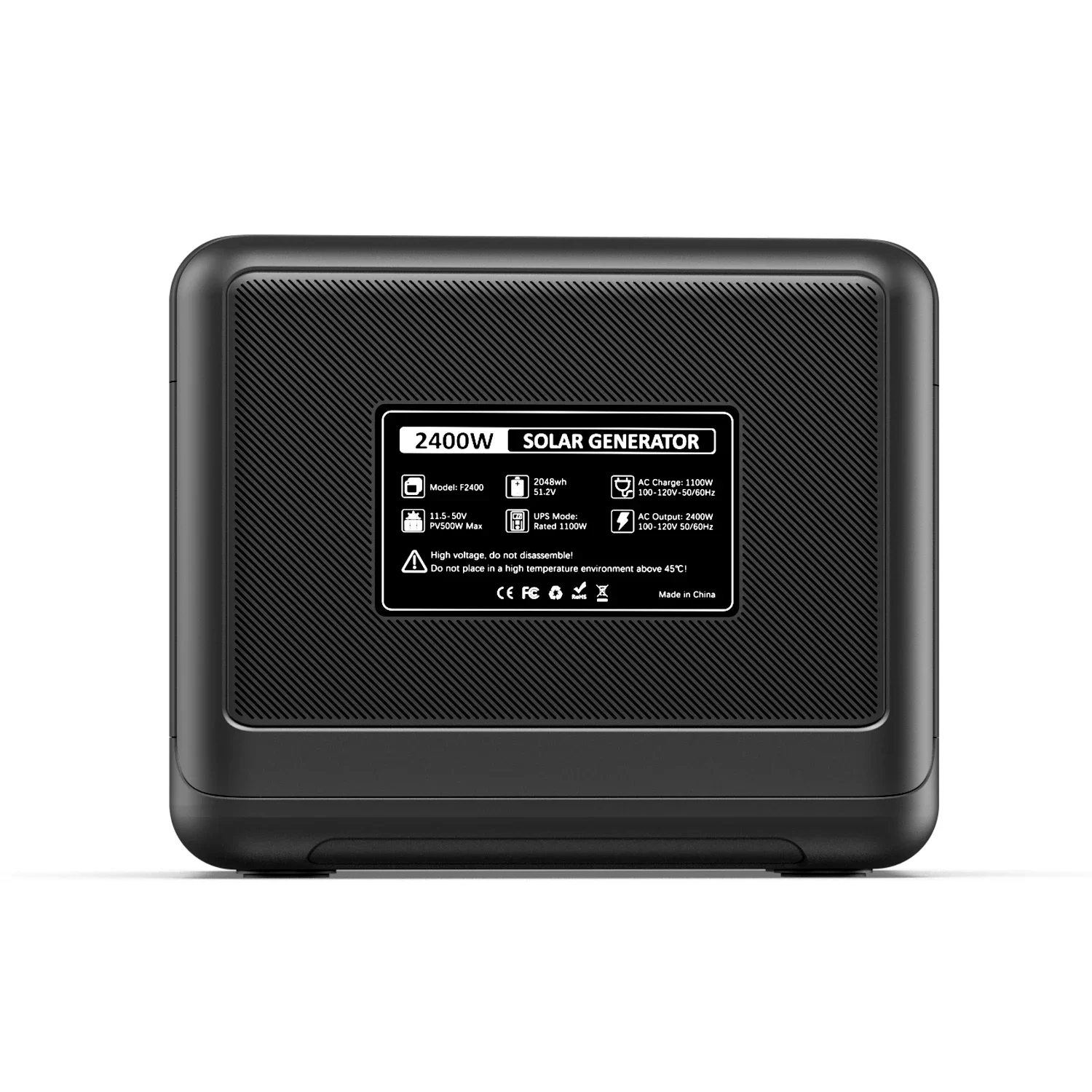 Fossibot F2400 2400W  Solar Ge - Outdoor Camping Usa avis et prix