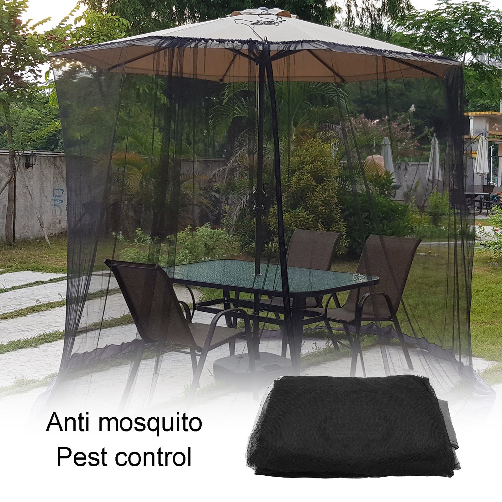 Umbrella Mosquito Net Round Ha - Outdoor Camping Umbrella avis et prix
