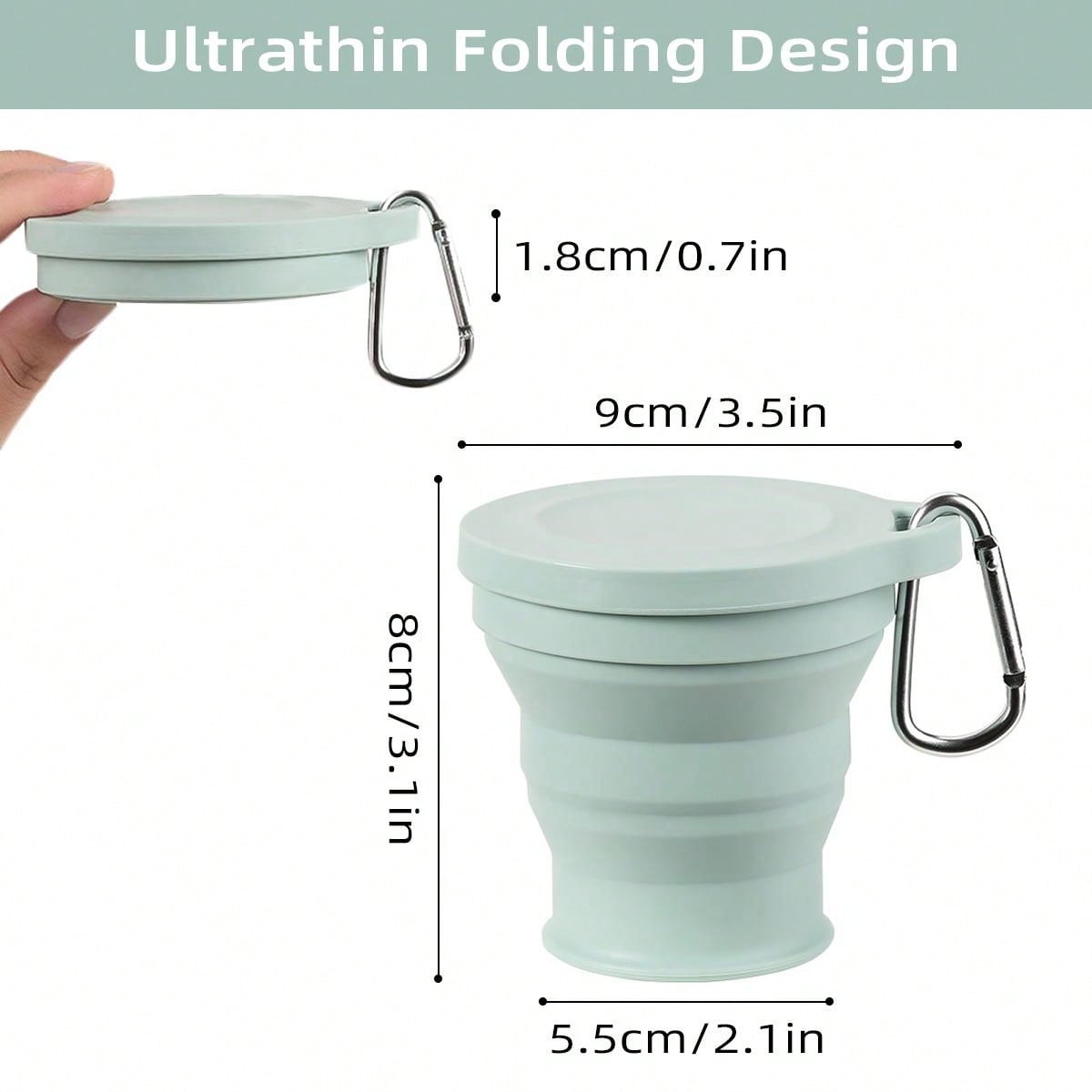 Leeseph Silicone Collapsible T - Collapsible Water Bottle avis et prix