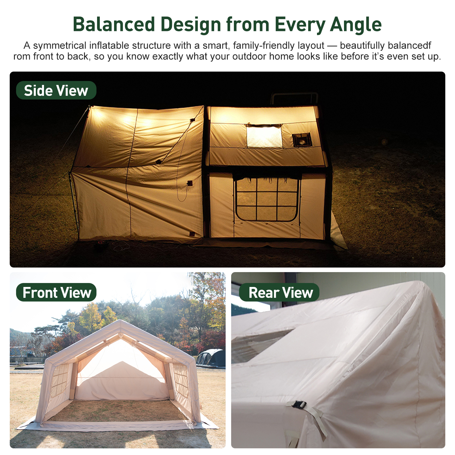 9.0 Air Tent-Beige Zelt Family - Camping Zelt Outdoor avis et prix