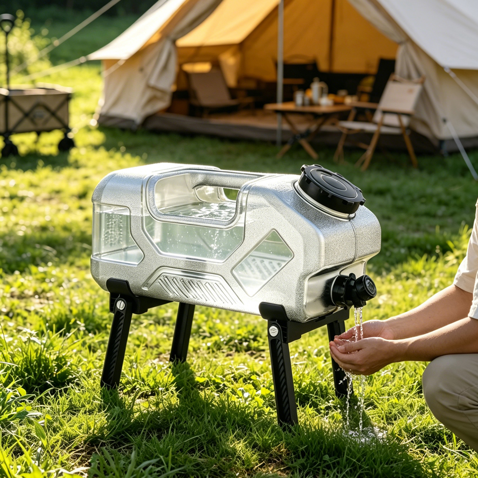 20L Portable Emergency Water J - Outdoor Camping Water Jug avis et prix