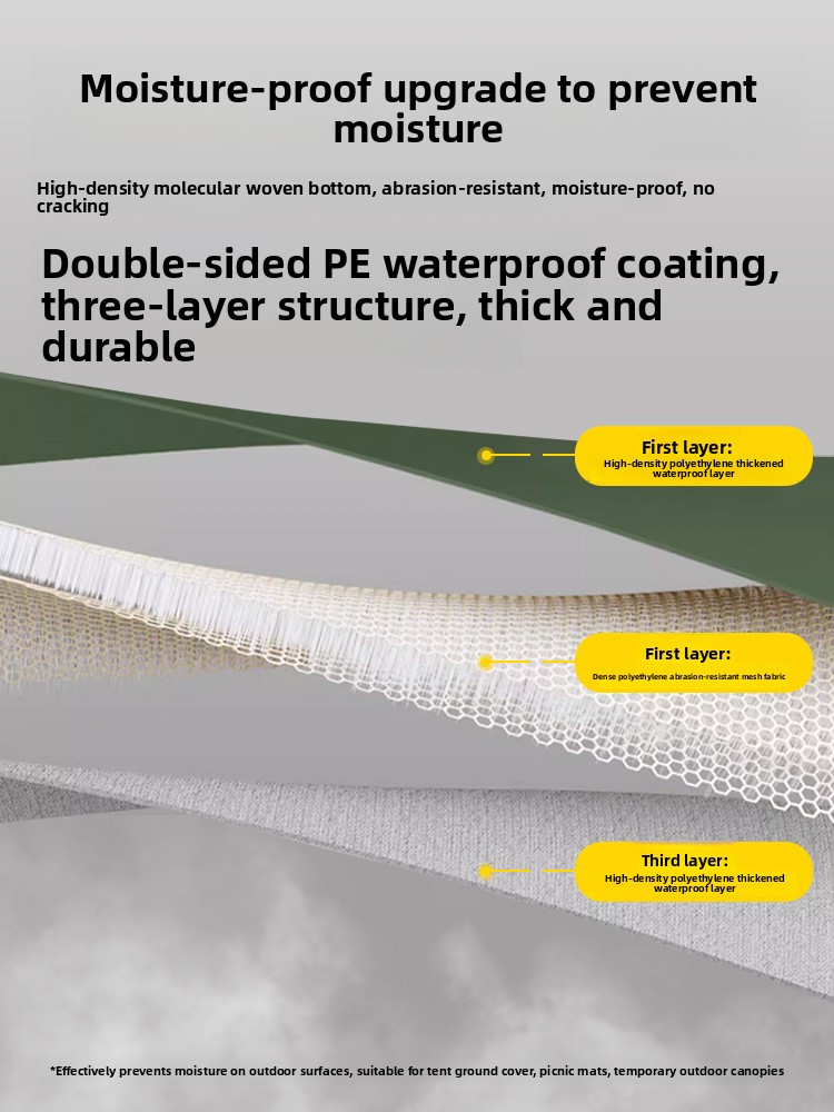 Waterproof Moisture-proof Outd - Outdoor Camping Tent Waterproof avis et prix
