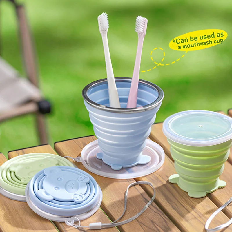 Portable Foldable Silicone Cup - Collapsible Water Bottle avis et prix