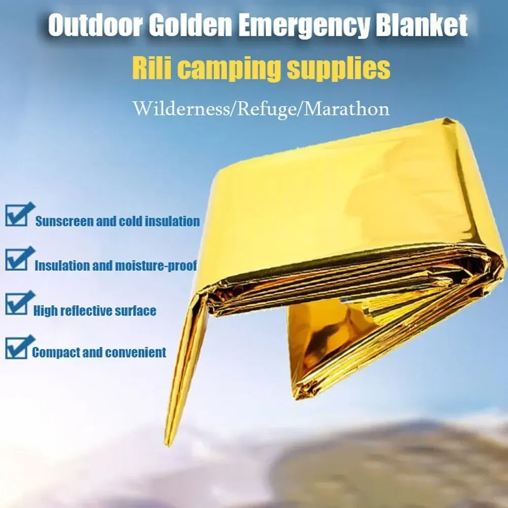 Emergent Blanket Mylar Thermal - Outdoor Camping Heated Blanket avis et prix