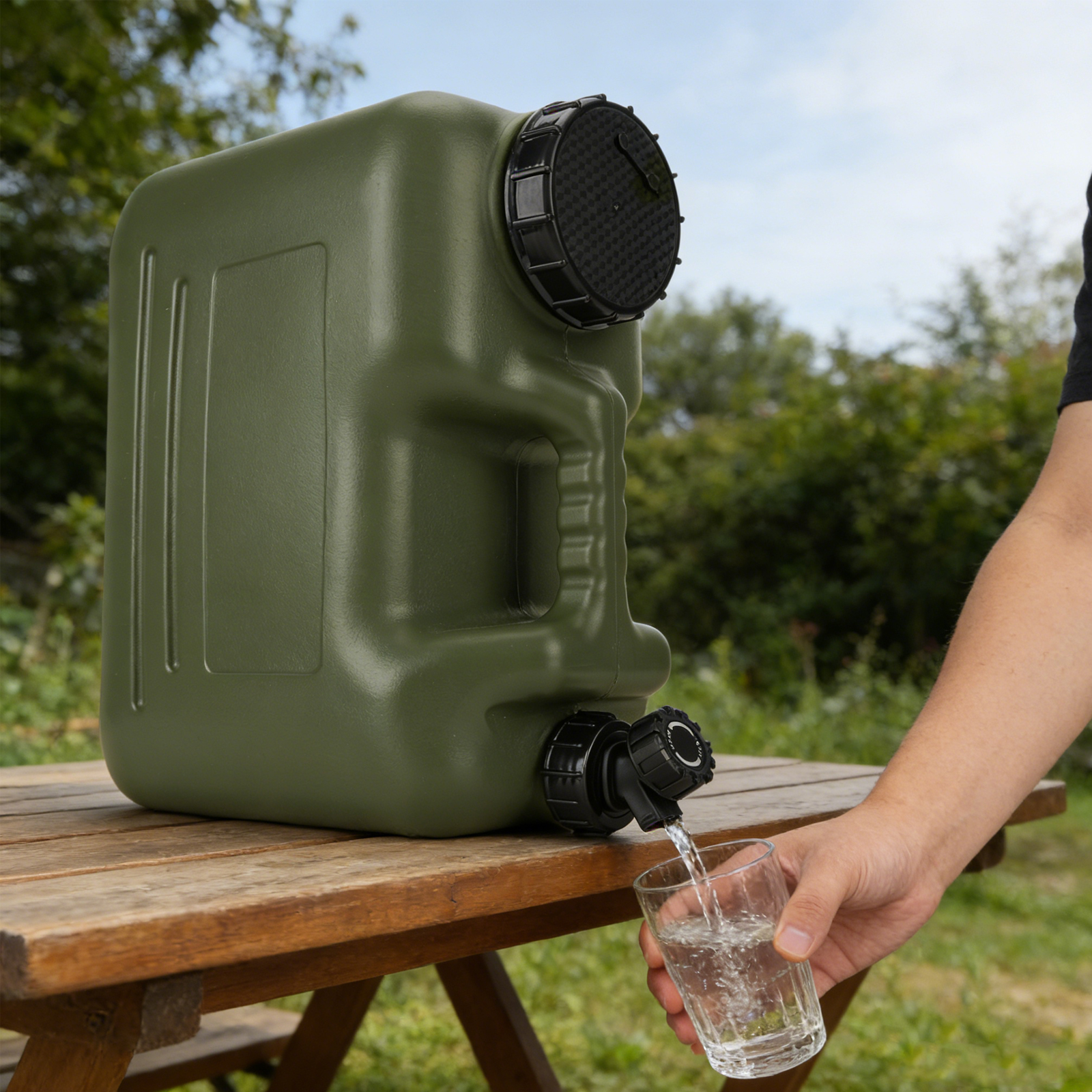 10-30L Portable Camping Water  - Outdoor Camping Water Jug avis et prix