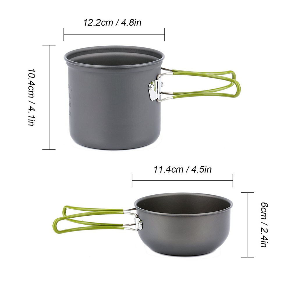 Ultralight Camping Pots Cookwa - Outdoor Camping Kitchen Table avis et prix
