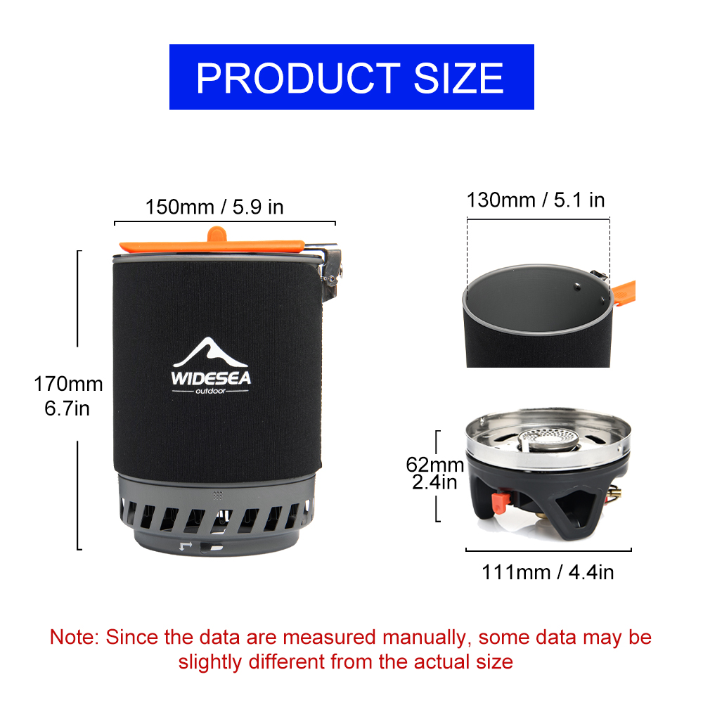 Widesea Camping Cooking System - Outdoor Camping Heater For Tent avis et prix