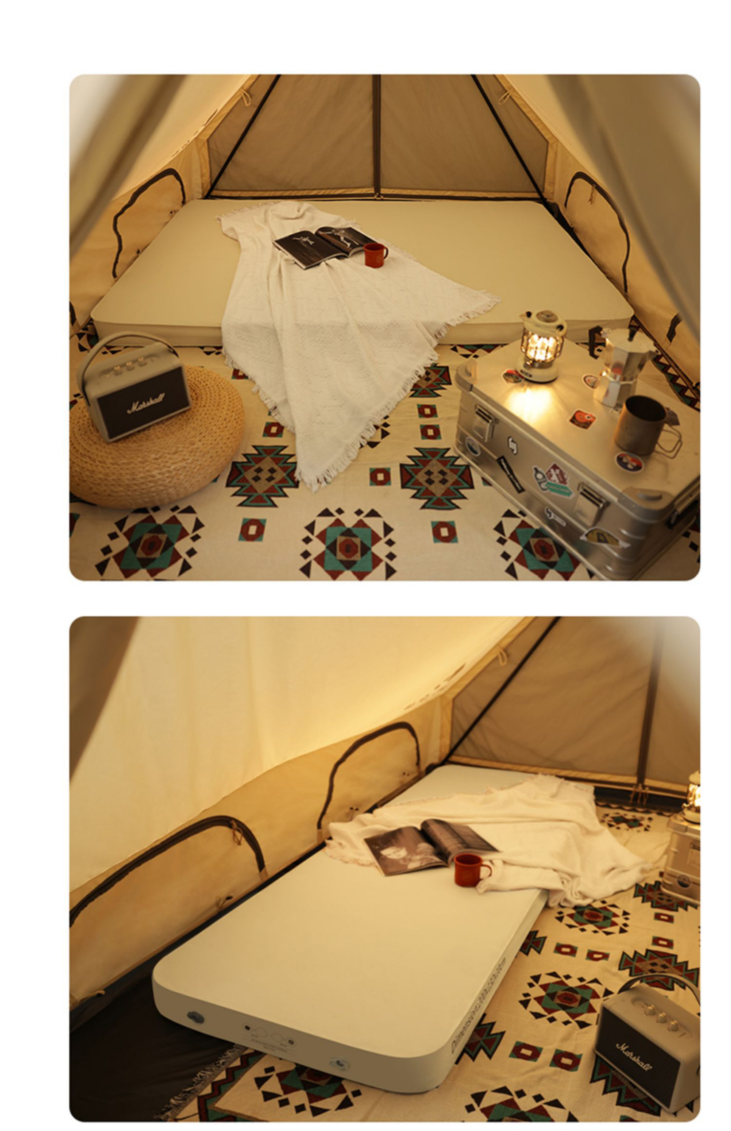 Inflatable Sleeping Bed Air Ma - Outdoor Camping Beds For Sale avis et prix