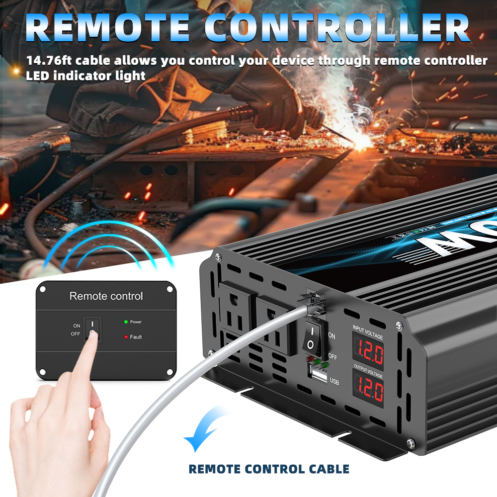 DC 12V 24V AC 120V 5000W Outpu - Outdoor Camping Usa avis et prix