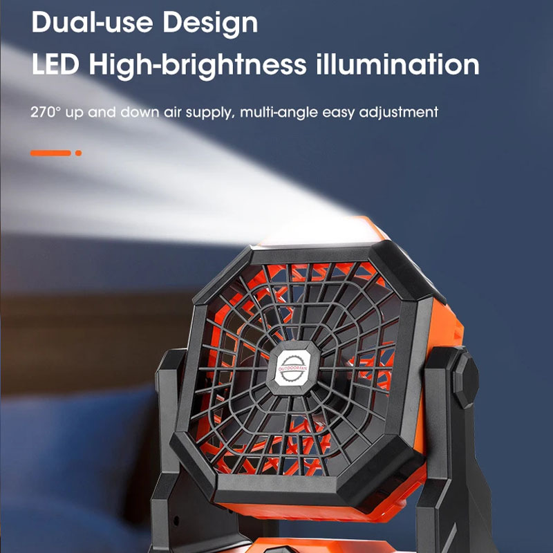 7800mAh Portable Rechargeable  - Outdoor Camping Fans avis et prix