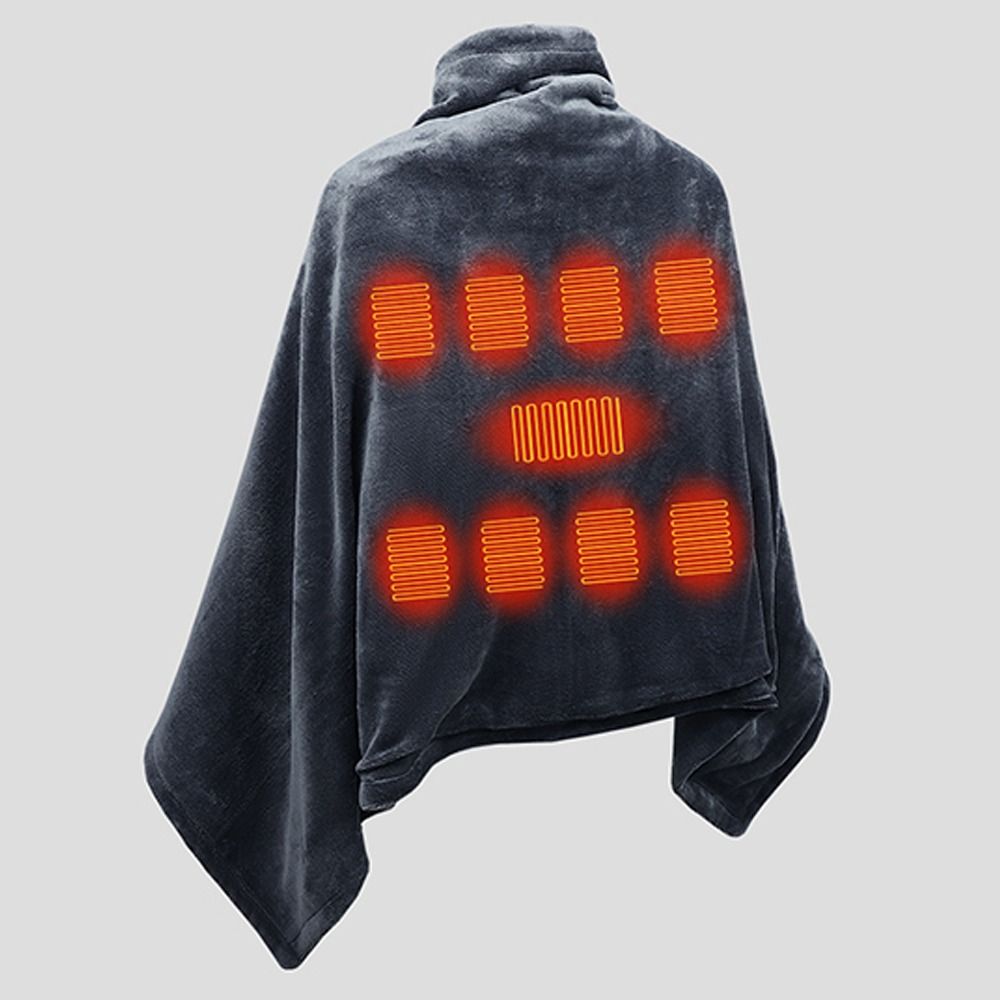 Fashion Wearable USB Electric  - Outdoor Camping Heated Blanket avis et prix