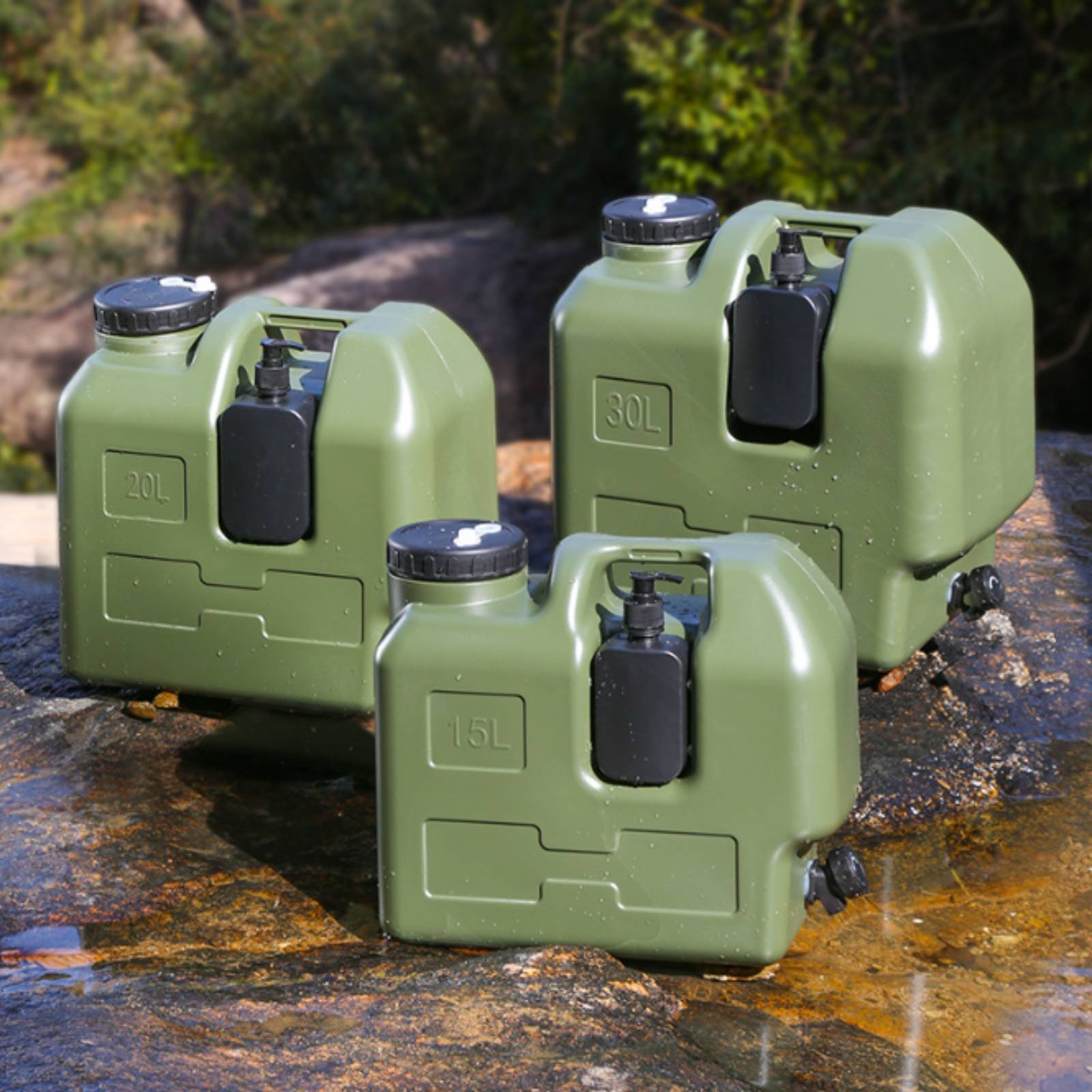 Water Container with Spigot Fo - Outdoor Camping Water Jug avis et prix