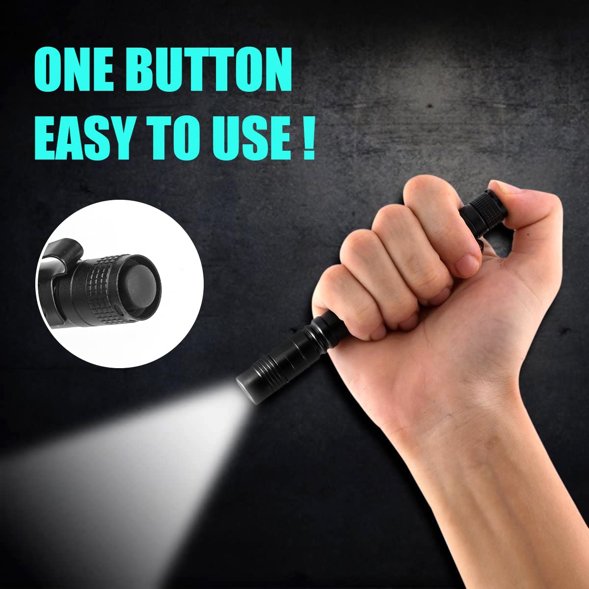 Portable Mini LED Pen Flashlig - Outdoor Camping Items avis et prix