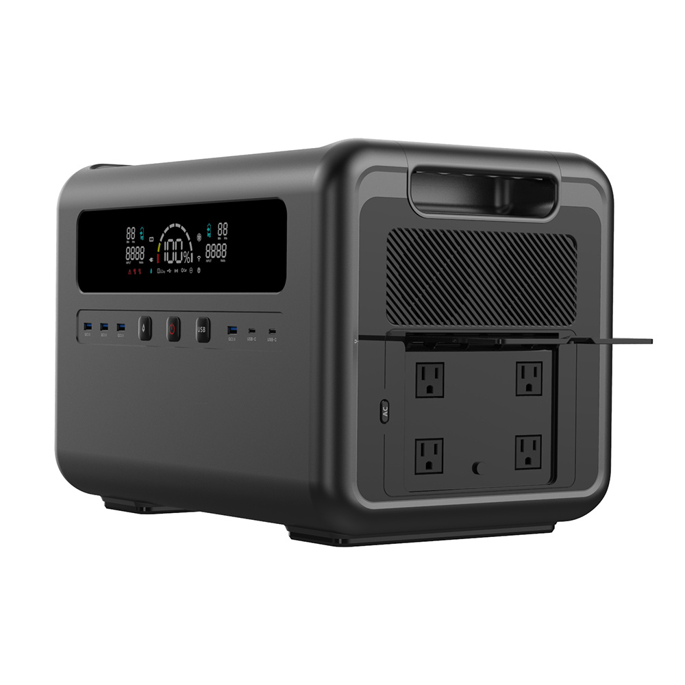 2400W Solar Power Generator, L - Portable Power Station avis et prix