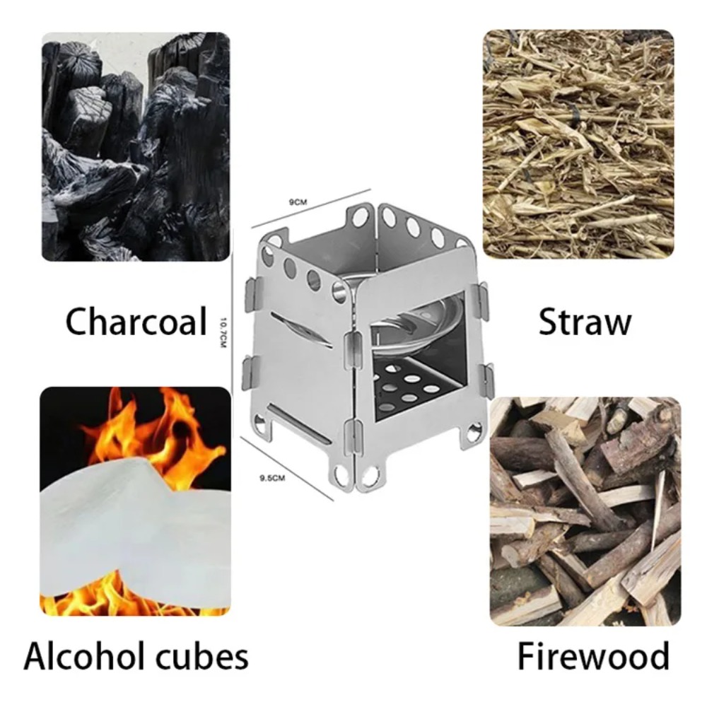 Camping Furnace Wood Stove Alc - Outdoor Gas Camping Oven avis et prix